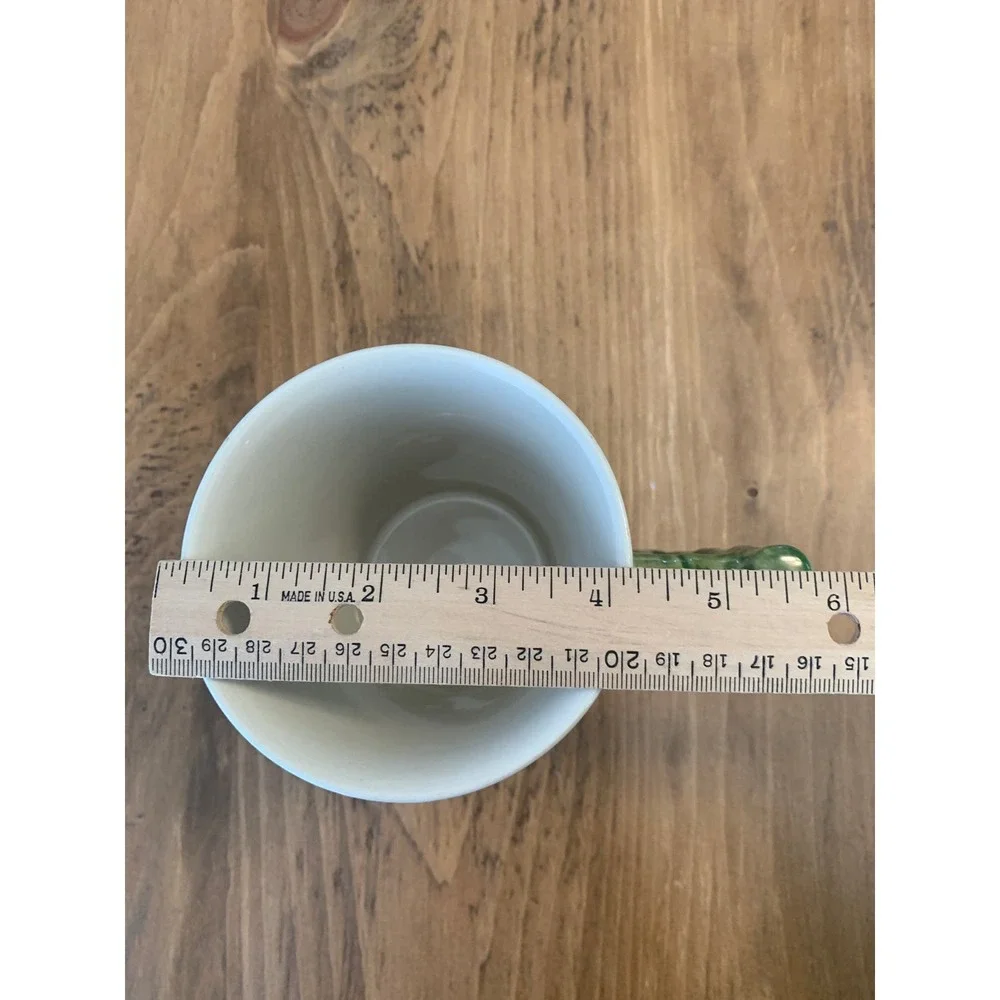 Panda Mug Stoneware Pier 1 Imports Hand Painted - Deadstock Rare